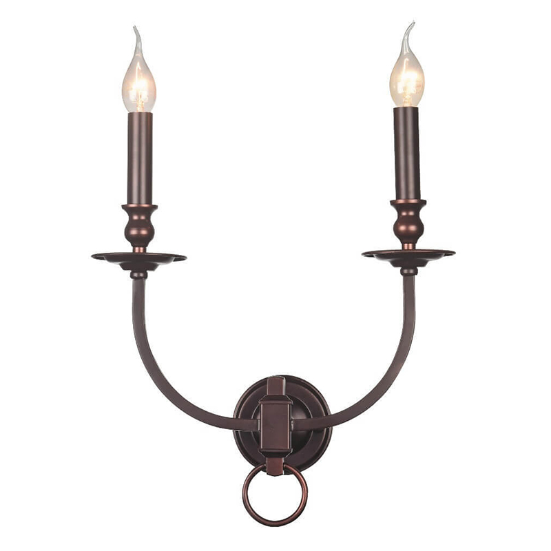 Бра Claudette Wall Lamp Коричневый Бра Claudette Wall Lamp Коричневый в Рязани | Loft Concept