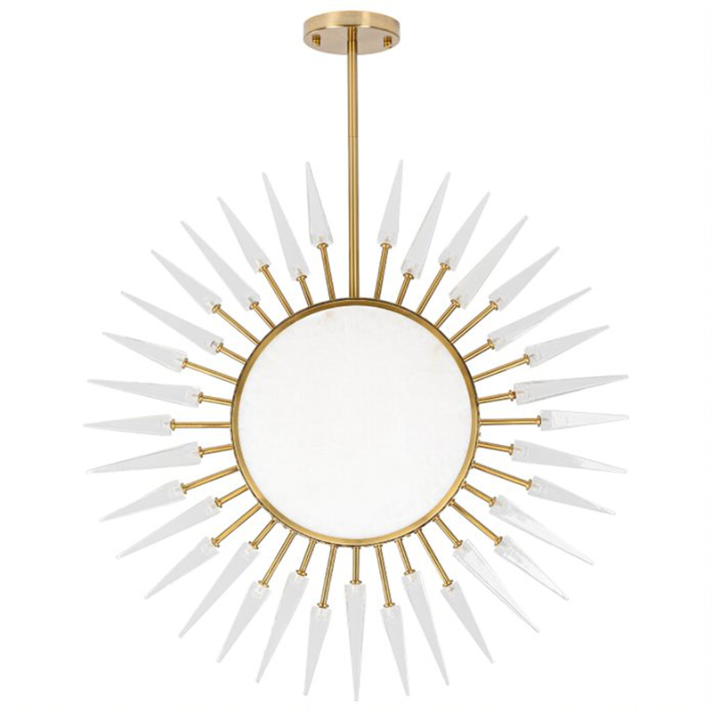 Люстра Chandelier Sun with thorns Золотой в Рязани | Loft Concept 