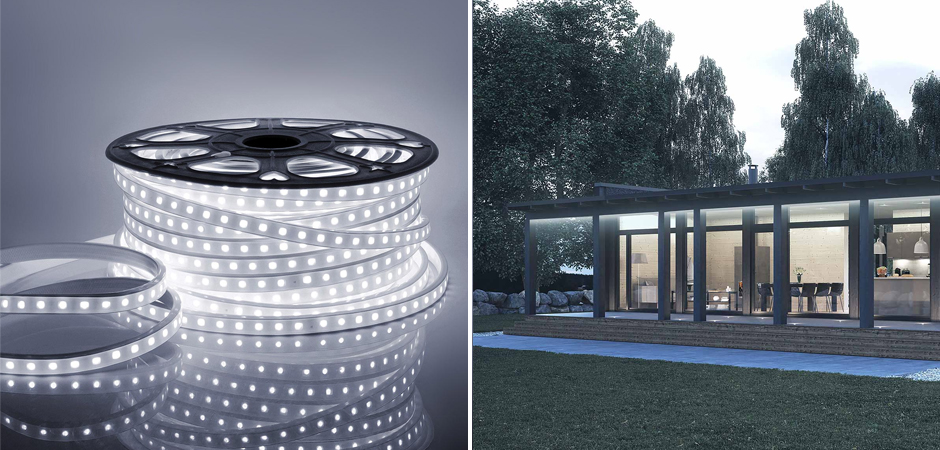 Комплект светодиодной ленты 6W/m 60LED/m 2835SMD холодный белый 5М Комплект светодиодной ленты 6W/m 60LED/m 2835SMD холодный белый 5М - Loft-Concept в Рязани