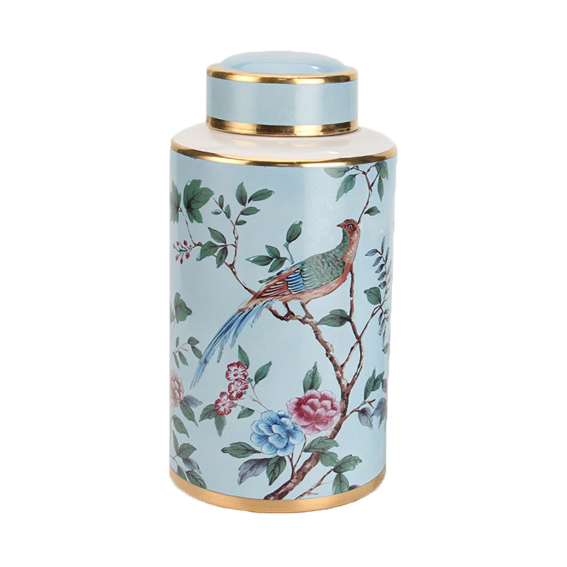 Ваза Garden Blue Vase big Мульти Ваза Garden Blue Vase big Мульти в Рязани | Loft Concept