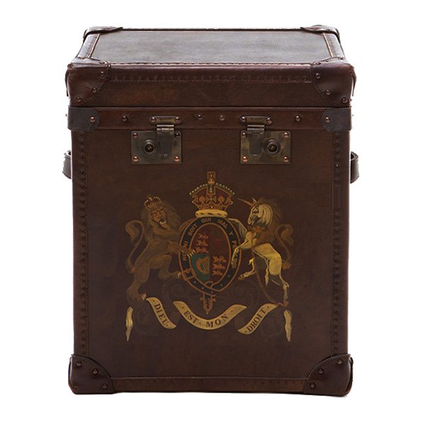 Сундук chest Royal Arms of England Коричневый Сундук chest Royal Arms of England Коричневый в Рязани | Loft Concept