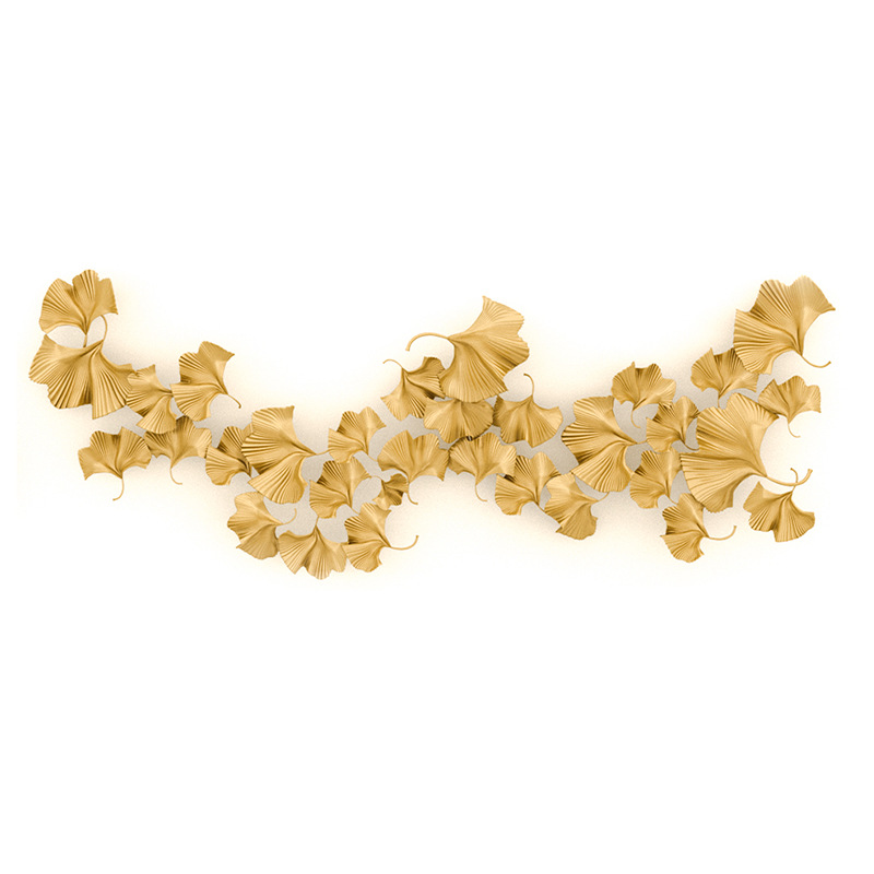 Аксессуар на стену Golden Ginkgo Leaves Золотой Аксессуар на стену Golden Ginkgo Leaves Золотой в Рязани | Loft Concept