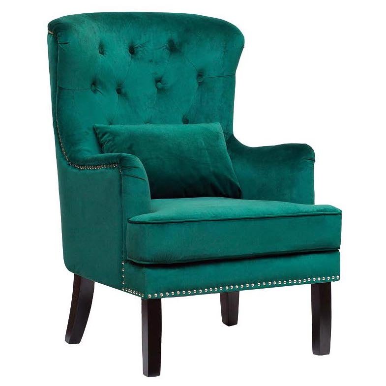 Кресло Stony Brook Chair Green Изумрудный Кресло Stony Brook Chair Green Изумрудный в Рязани | Loft Concept