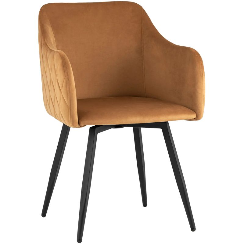 Стул Вращающийся Nika Chair Оранжевый Цвет Оранжевый Черный Стул Вращающийся Nika Chair Оранжевый Цвет Оранжевый Черный в Рязани | Loft Concept