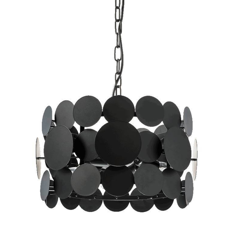 Люстра Black Matte Disk D35 Черный матовый Люстра Black Matte Disk D35 Черный матовый в Рязани | Loft Concept