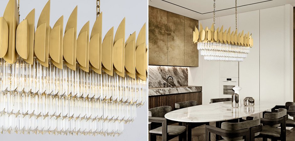 Подвесной светильник KEBO KING CHANDELIER Rectangle Подвесной светильник KEBO KING CHANDELIER Rectangle - Loft-Concept в Рязани