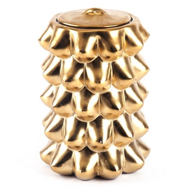 Ваза Jonathan Adler GEORGIA VASE gold Золотой Ваза Jonathan Adler GEORGIA VASE gold Золотой в Рязани | Loft Concept