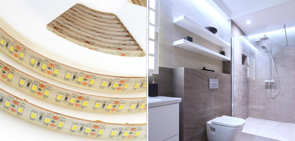 Светодиодная влагозащищенная лента 10W/m 120LED/m 2835SMD холодный белый 5M Светодиодная влагозащищенная лента 10W/m 120LED/m 2835SMD холодный белый 5M - Loft-Concept в Рязани