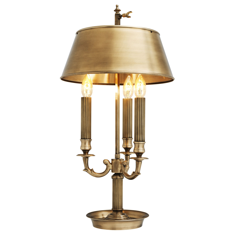 Настольная лампа Eichholtz Table Lamp Deauville Латунь Античная полированная в Рязани | Loft Concept 