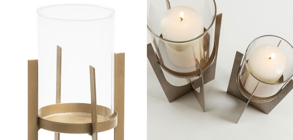 Комплект из 2-х подсвечников Coasters Комплект из 2-х подсвечников Coasters - Loft-Concept в Рязани