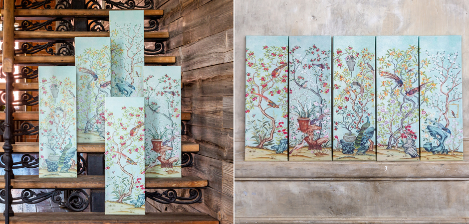 Постер Blue Chinoiserie 3 Постер Blue Chinoiserie 3 - Loft-Concept в Рязани