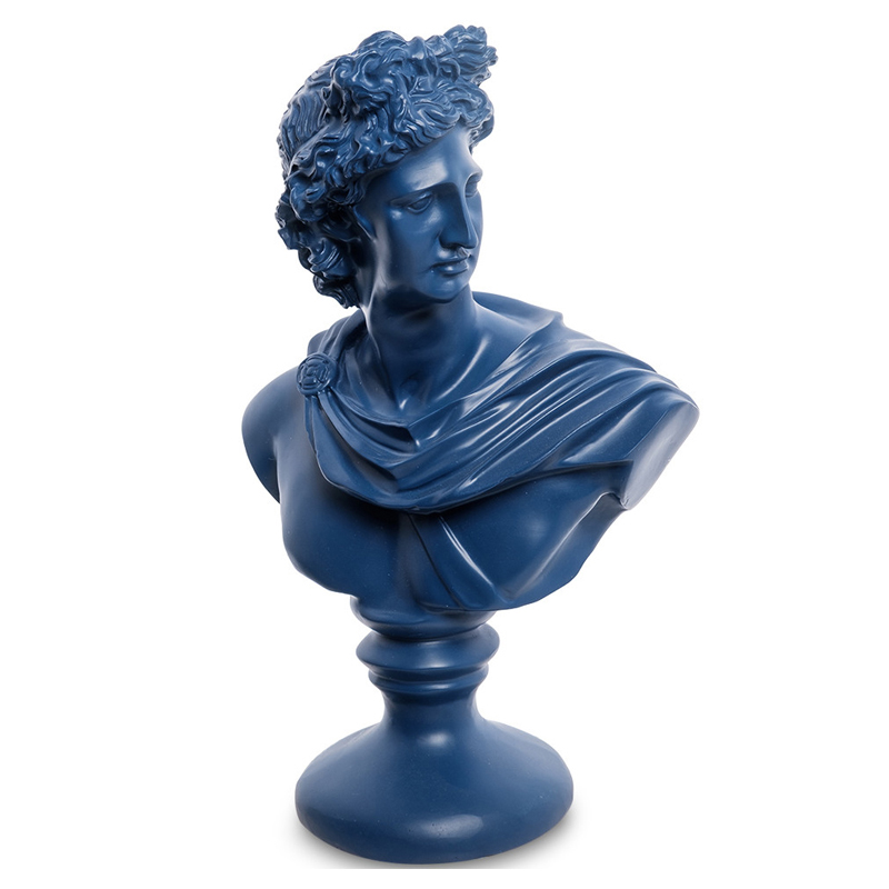Статуэтка Bust David blue Синий Статуэтка Bust David blue Синий в Рязани | Loft Concept