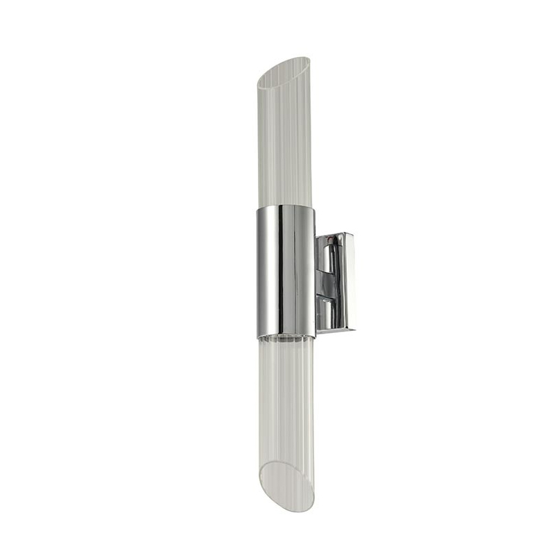 Бра Glass Rod Light chrome Хром Прозрачное Стекло Бра Glass Rod Light chrome Хром Прозрачное Стекло в Рязани | Loft Concept