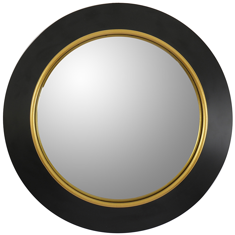 Зеркало Black Circle Fish-eye Mirror Зеркало Black Circle Fish-eye Mirror в Рязани | Loft Concept
