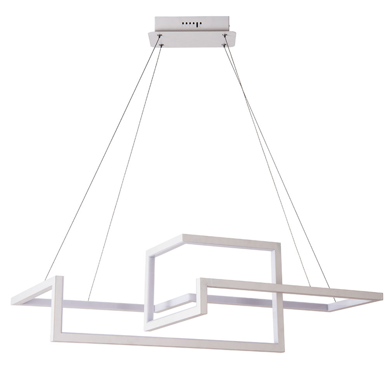 Люстра Esther Geometric White Chandelier II Белый в Рязани | Loft Concept 