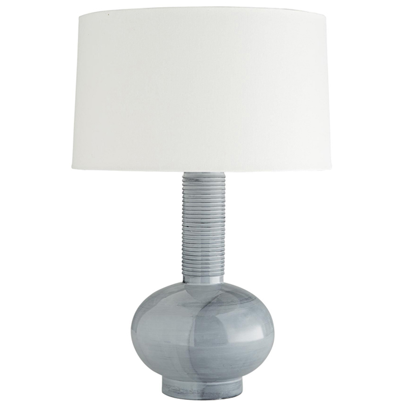Дизайнерская настольная лампа NAKOMA LAMP Серый Белый Дизайнерская настольная лампа NAKOMA LAMP Серый Белый в Рязани | Loft Concept