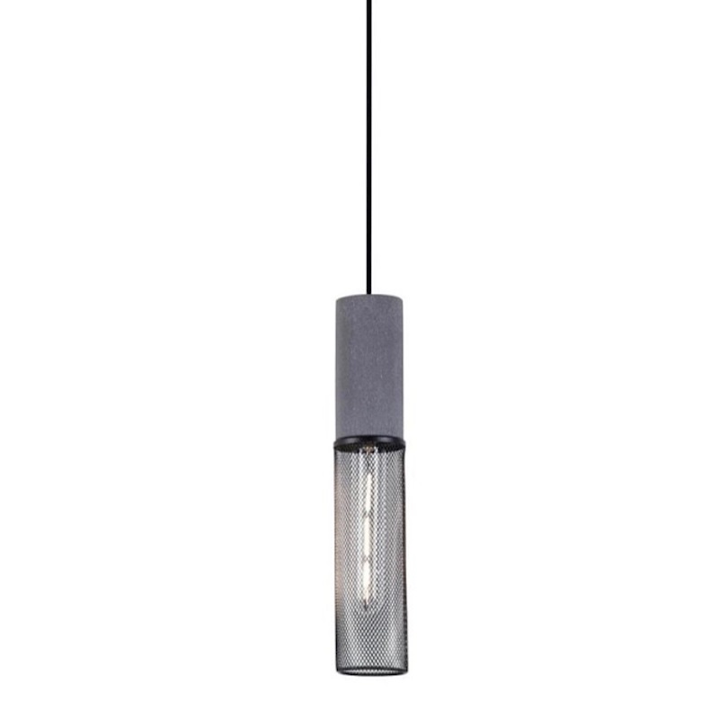 Подвесной светильник RH Riveted Mesh Lighting Серый Черный матовый Подвесной светильник RH Riveted Mesh Lighting Серый Черный матовый в Рязани | Loft Concept