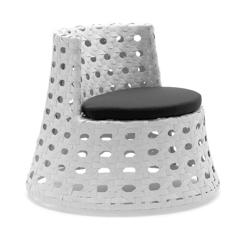 Кресло White Braid Chair Белый Кресло White Braid Chair Белый в Рязани | Loft Concept