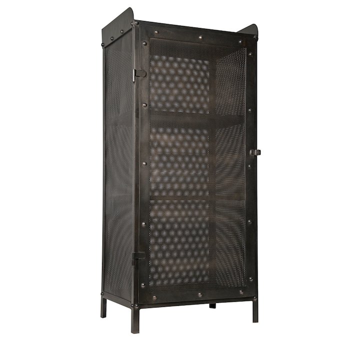 Буфет Industrial Loft Dark Metal Tall Cabinet Черный Буфет Industrial Loft Dark Metal Tall Cabinet Черный в Рязани | Loft Concept