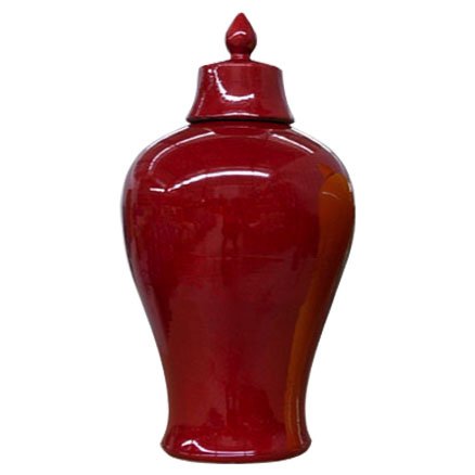 Ваза с крышкой Red Water-glass Красный Ваза с крышкой Red Water-glass Красный в Рязани | Loft Concept