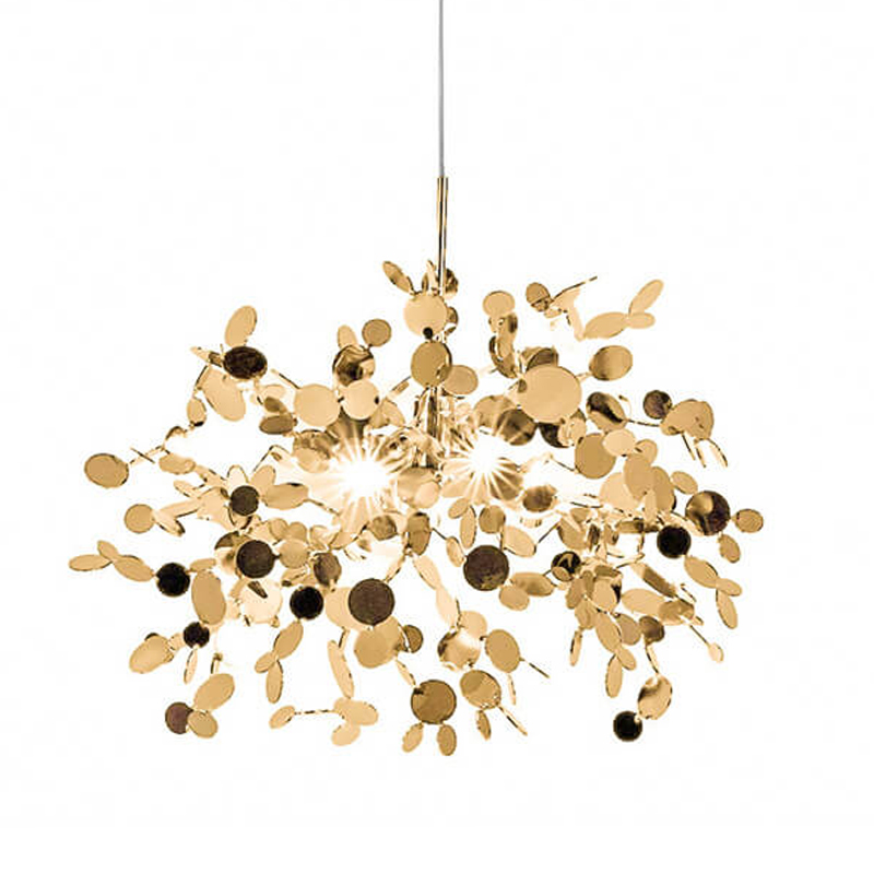 Люстра Terzani Argent Suspension Gold Pendant Lamp 40 Золотой Люстра Terzani Argent Suspension Gold Pendant Lamp 40 Золотой в Рязани | Loft Concept