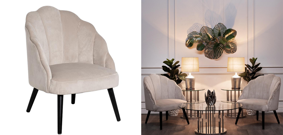 Кресло FolioFlower Armchair beige Кресло FolioFlower Armchair beige - Loft-Concept в Рязани