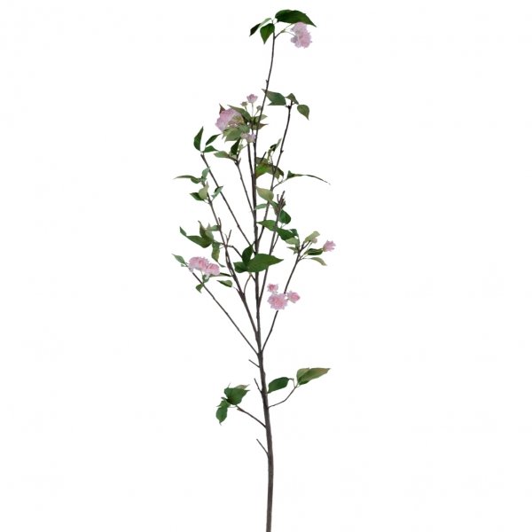 Декоративный искусственный цветок Blooming Tree Зеленый Белый Розовый Декоративный искусственный цветок Blooming Tree Зеленый Белый Розовый в Рязани | Loft Concept