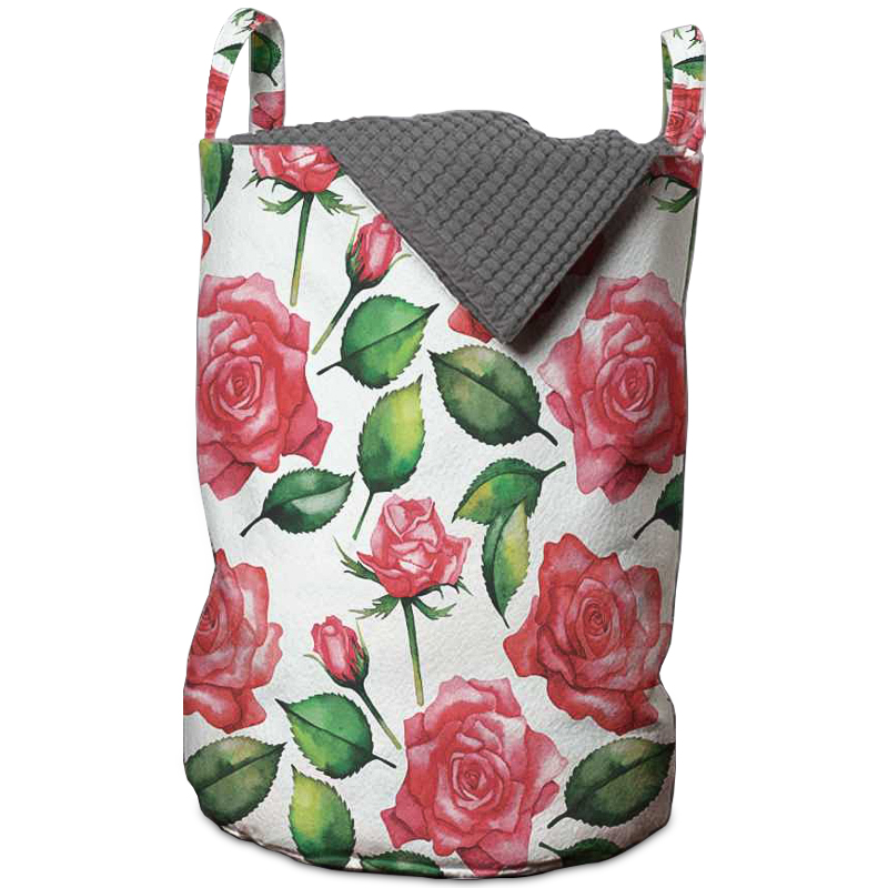 Корзина Roses Basket Белый Розовый (Rose) Корзина Roses Basket Белый Розовый (Rose) в Рязани | Loft Concept