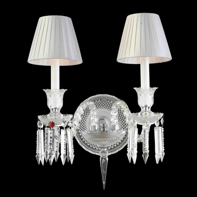 Бра BACCARAT Solstice Comete Wall Lamp 2 Прозрачное Стекло Бра BACCARAT Solstice Comete Wall Lamp 2 Прозрачное Стекло в Рязани | Loft Concept
