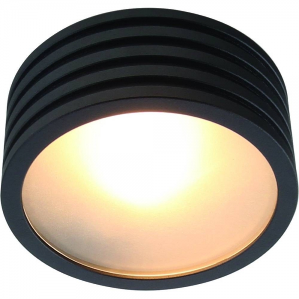 Спот Spot Alumo Round Black Черный Спот Spot Alumo Round Black Черный в Рязани | Loft Concept
