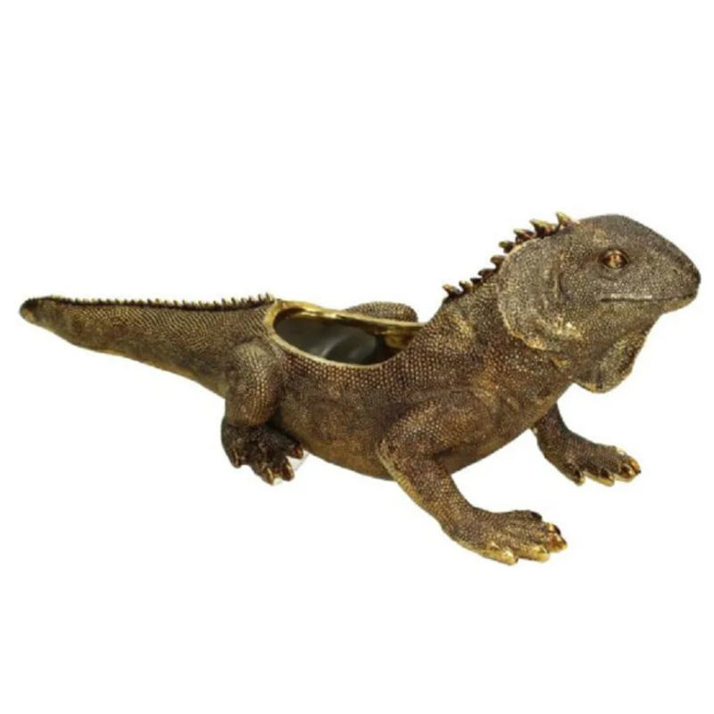 Кашпо Игуана Lizard Vase Бронза Кашпо Игуана Lizard Vase Бронза в Рязани | Loft Concept