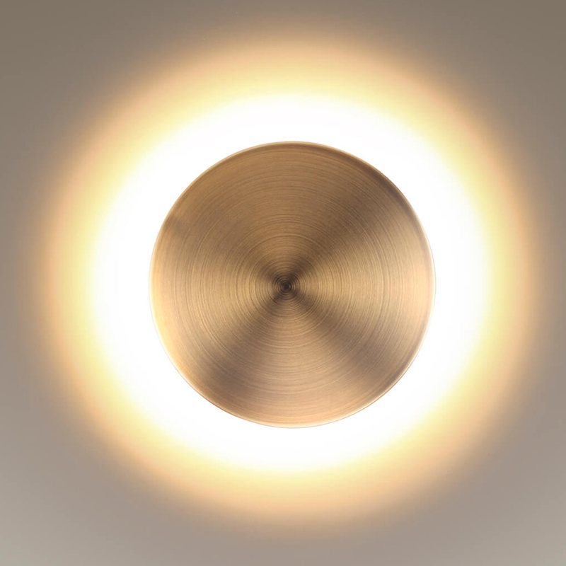 Бра Disco Piatto Bronze Sconce Бронза Бра Disco Piatto Bronze Sconce Бронза в Рязани | Loft Concept