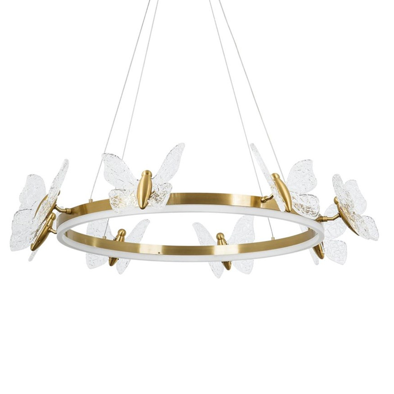 Люстра Ulysses Butterfly Enlarged Латунь Люстра Ulysses Butterfly Enlarged Латунь в Рязани | Loft Concept
