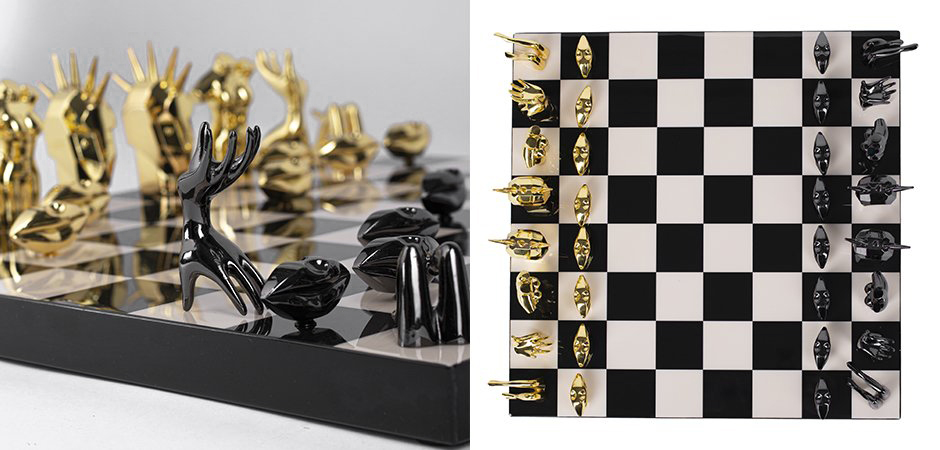 Шахматы Kelly Wearstler Dichotomy Chess Set Шахматы Kelly Wearstler Dichotomy Chess Set - Loft-Concept в Рязани