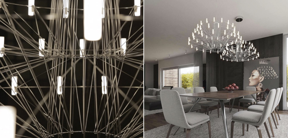 Люстра Moooi Coppelia Nickel Люстра Moooi Coppelia Nickel - Loft-Concept в Рязани