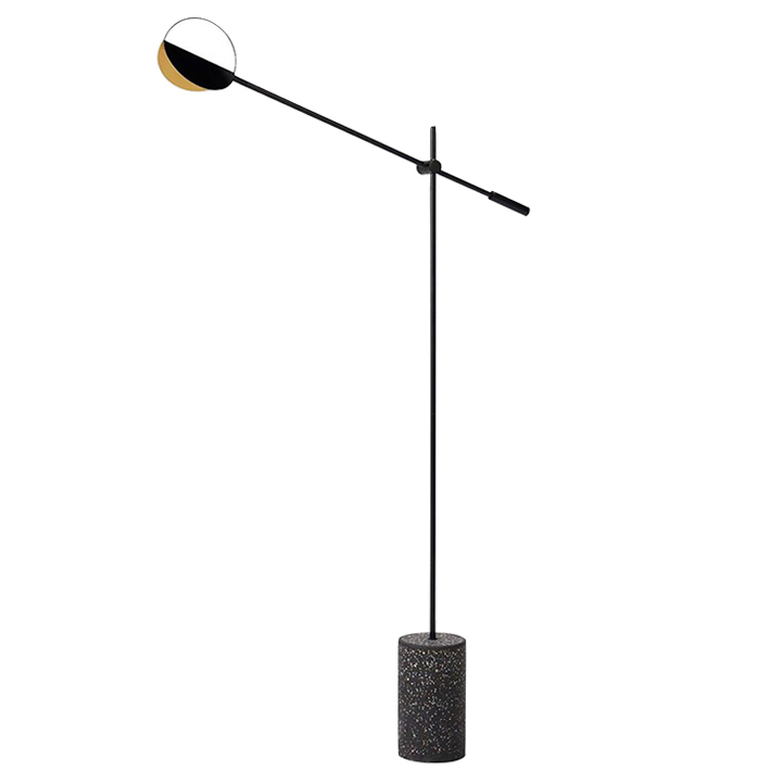Торшер BOLIA LEAVES PENDANT black Черный Латунь Торшер BOLIA LEAVES PENDANT black Черный Латунь в Рязани | Loft Concept