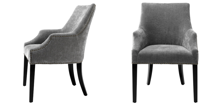 Стул Eichholtz Dining Chair Legacy grey Стул Eichholtz Dining Chair Legacy grey - Loft-Concept в Рязани