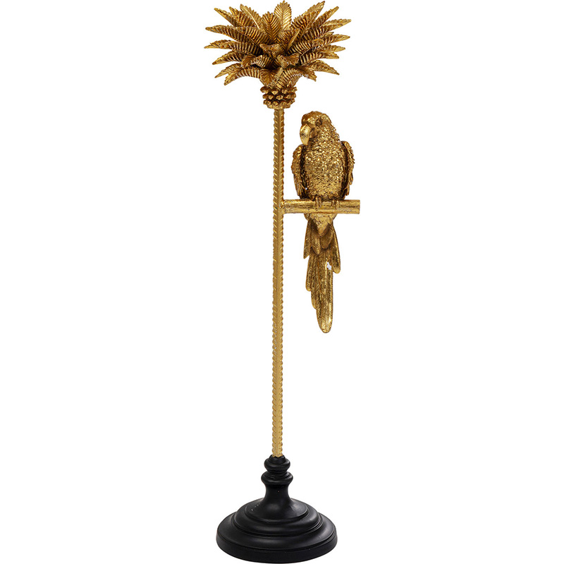 Подсвечник Golden Parrot on a palm tree Золотой Подсвечник Golden Parrot on a palm tree Золотой в Рязани | Loft Concept