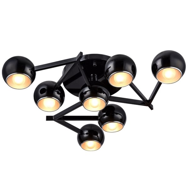 Потолочная люстра Galaxy Chandelier Black Черный Потолочная люстра Galaxy Chandelier Black Черный в Рязани | Loft Concept