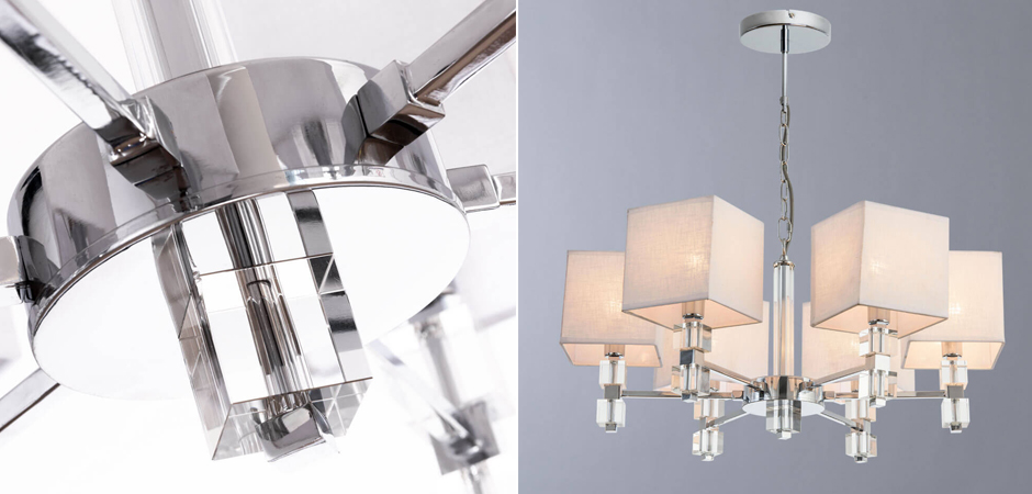 Люстра Tradonico Chandelier Chromium Люстра Tradonico Chandelier Chromium - Loft-Concept в Рязани