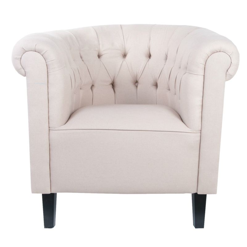 Кресло Redondeado Armchair Бежевый Кресло Redondeado Armchair Бежевый в Рязани | Loft Concept
