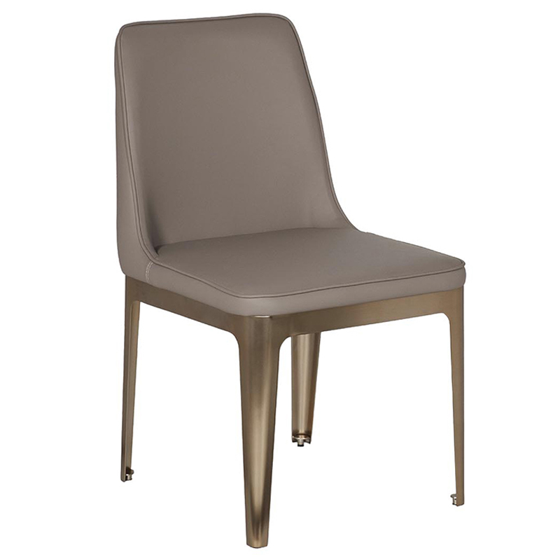 Стул Vohaul Chair light gray Светло-серый Медь Стул Vohaul Chair light gray Светло-серый Медь в Рязани | Loft Concept