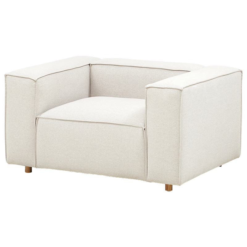 Кресло Hamelin White Armchair Молочный Кресло Hamelin White Armchair Молочный в Рязани | Loft Concept