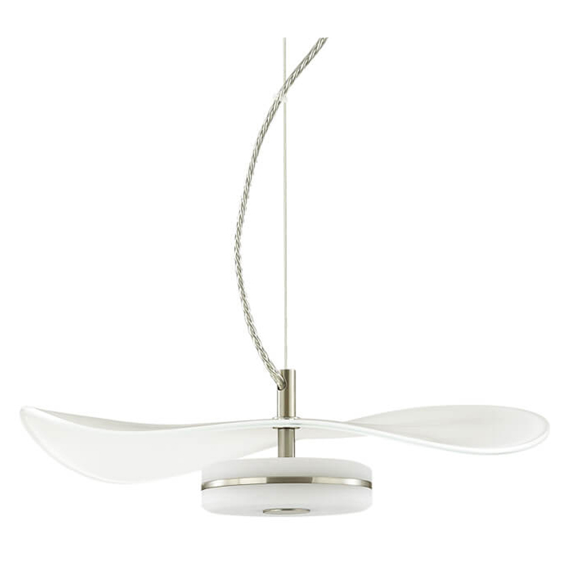 Подвесной светильник Floaty White Hanging lamp Белый Никель Подвесной светильник Floaty White Hanging lamp Белый Никель в Рязани | Loft Concept