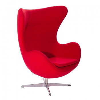 Кресло яйцо Egg Chair Белый Серый Красный Черный Кресло яйцо Egg Chair Белый Серый Красный Черный в Рязани | Loft Concept