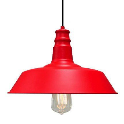 Подвесной светильник Loft Red Bell Красный Подвесной светильник Loft Red Bell Красный в Рязани | Loft Concept