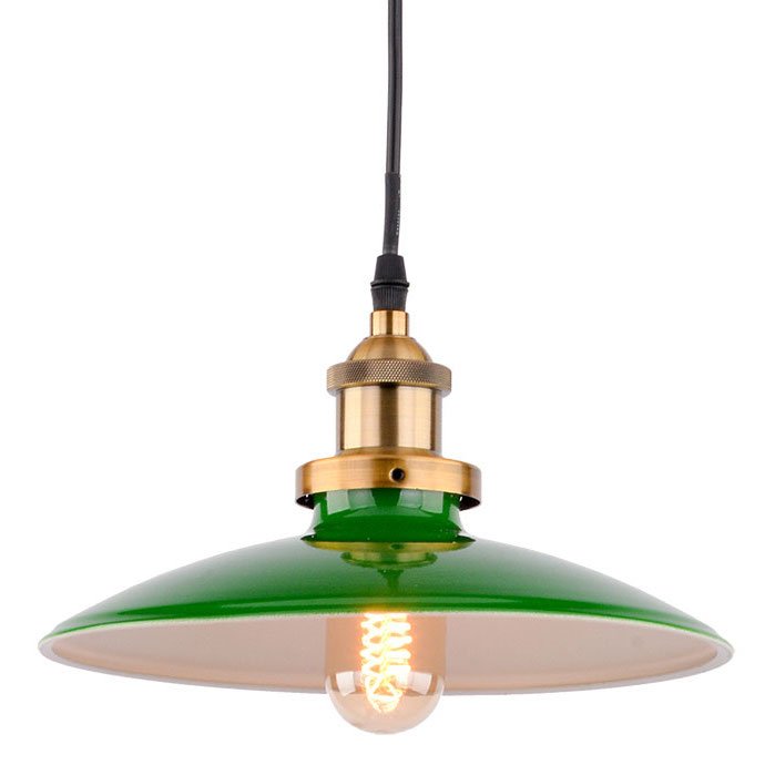 Подвесной светильник Billiards Light Pendant Черный Зеленый Подвесной светильник Billiards Light Pendant Черный Зеленый в Рязани | Loft Concept