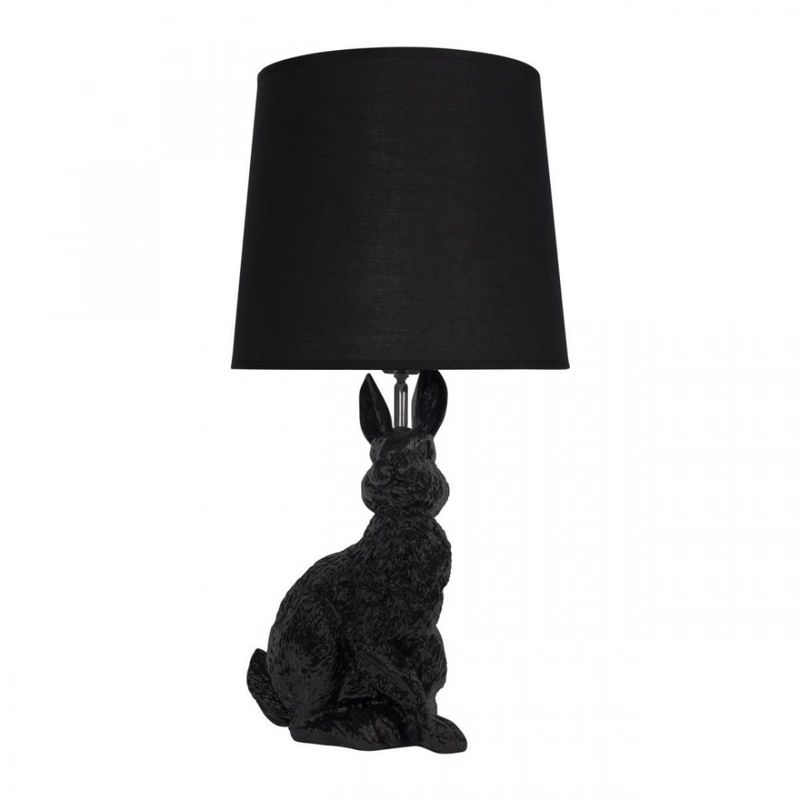 Настольная лампа Черный заяц Moooi Black Rabbit Черный в Рязани | Loft Concept 