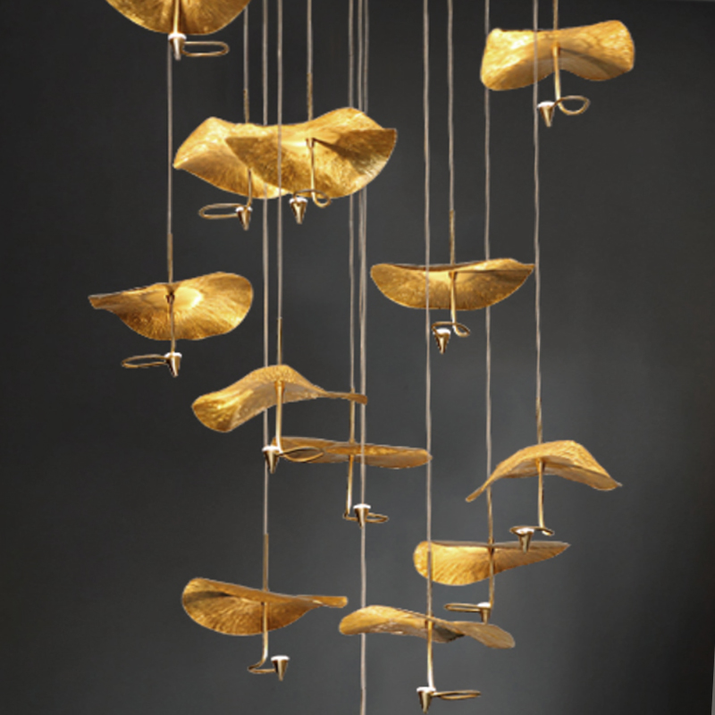 Alda Chandelier Золотой Alda Chandelier Золотой в Рязани | Loft Concept