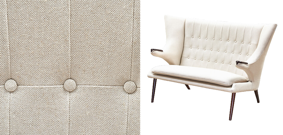 Диван Papa Bear Loveseat Ivory Linen Диван Papa Bear Loveseat Ivory Linen - Loft-Concept в Рязани